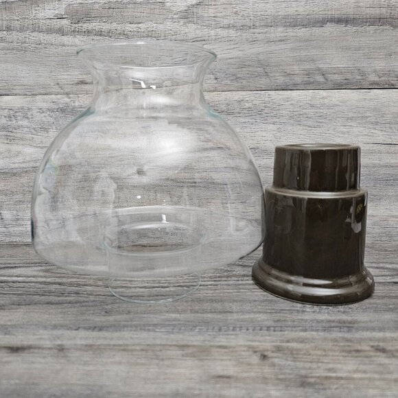 π₯183 Ceramic Hurricane Lamp Candle Holder NEW - Picture 4 of 7